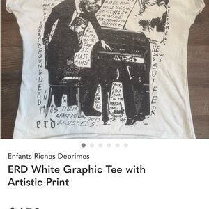 Enfants Riches Déprimés White Graphic Tee - Short Sleeve